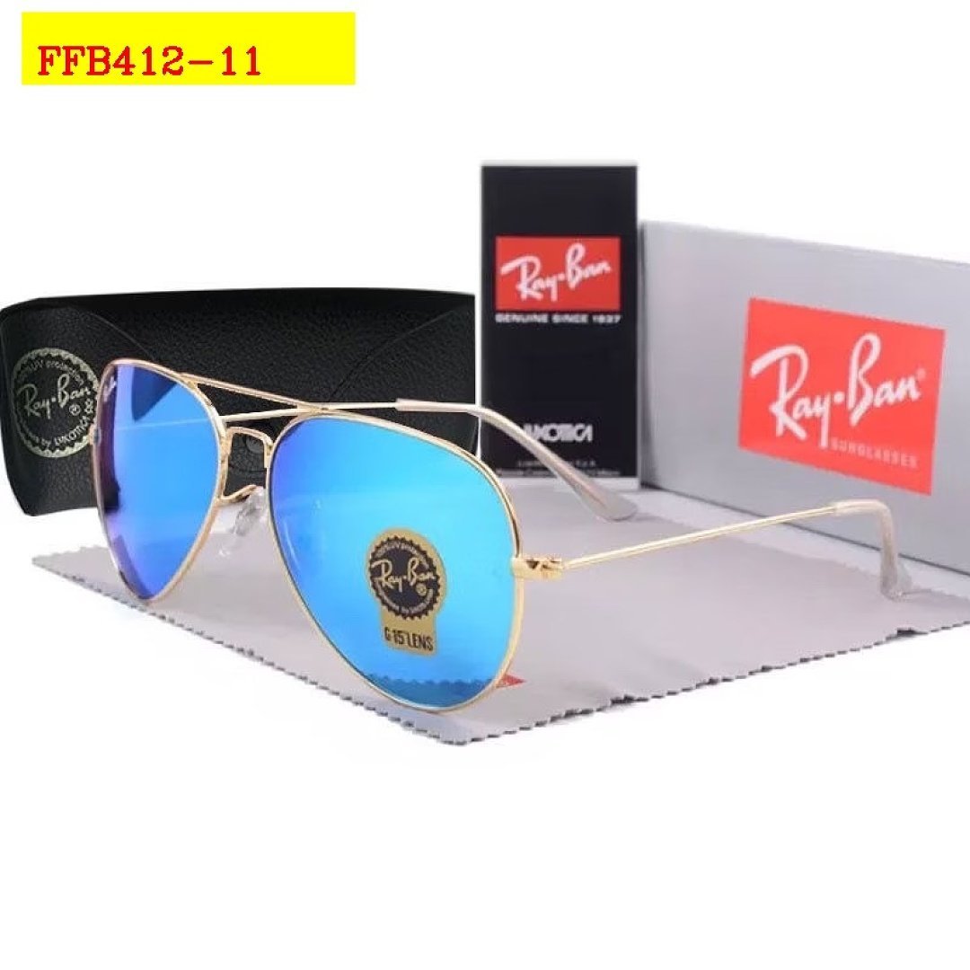 Ray-Ban - Óculos de Sol Aviator 3025 com Estojo em 12 Cores - Imagem 11