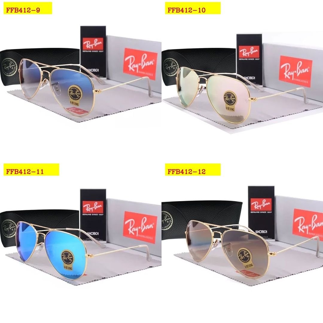 Ray-Ban - Óculos de Sol Aviator 3025 com Estojo em 12 Cores - Imagem 16