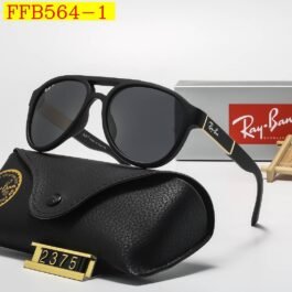 Ray-Ban - Okrągłe okulary przeciwsłoneczne typu aviator w 5 kolorach