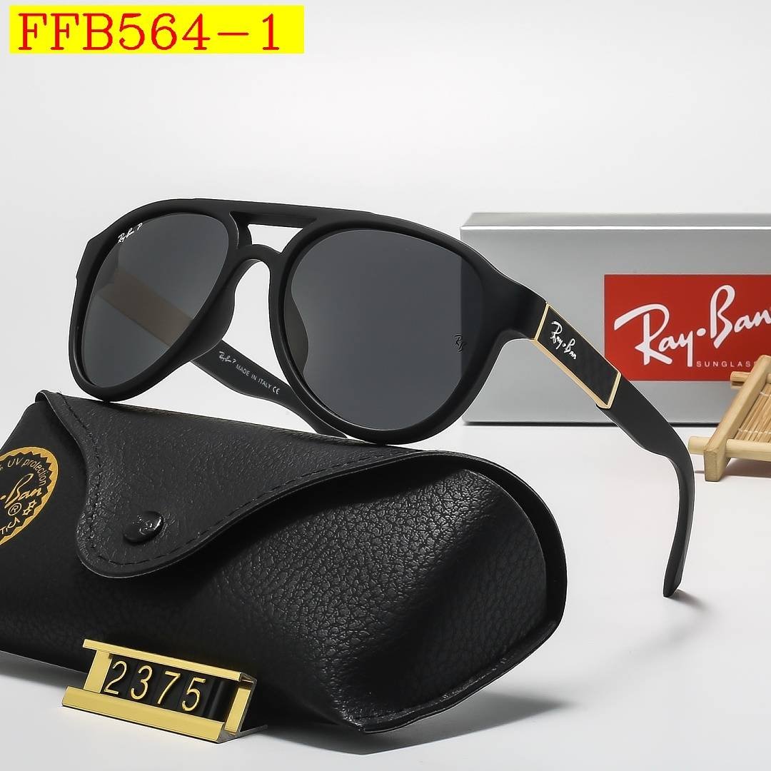 Ray-Ban - Runde Aviator-Sonnenbrille in 5 Farben