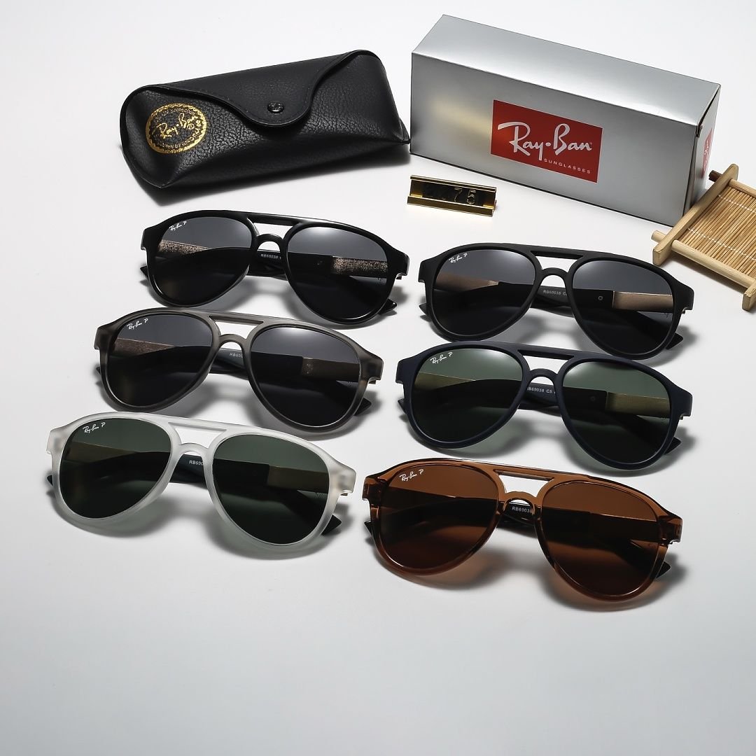 Ray-Ban - Runde Aviator-Sonnenbrille in 5 Farben – Bild 8