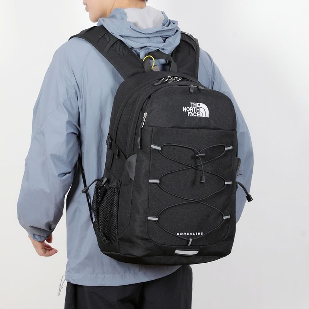 The North Face - Zaino scolastico da viaggio ad alta capacità dimensione 49x33x20cm in 3 Colori - immagine 4
