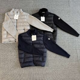 Moncler - Stand Collar Lightweight Padded Jacket in 3 Colors