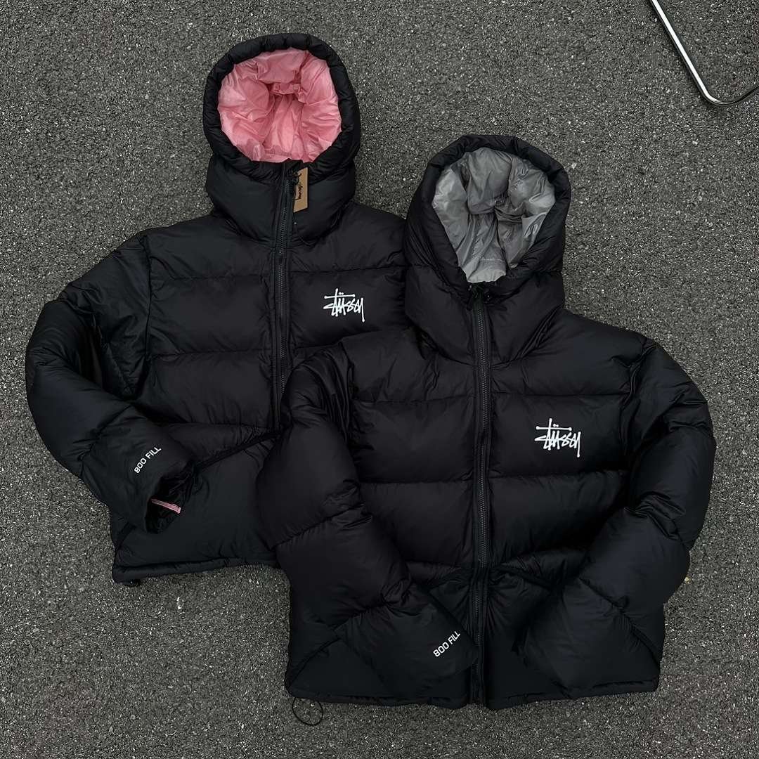 Stüssy - Micro Ripstop Down Parka Jacket in 2 Colors