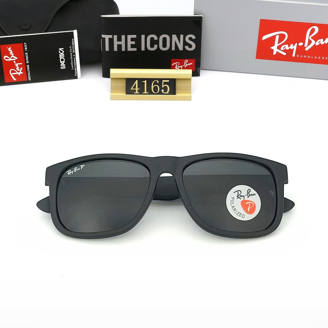 Ray-Ban - Occhiali da sole 4165 Wayfarer con custodia in 9 colori - immagine 11