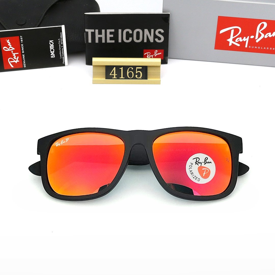 Ray-Ban - Occhiali da sole 4165 Wayfarer con custodia in 9 colori - immagine 13