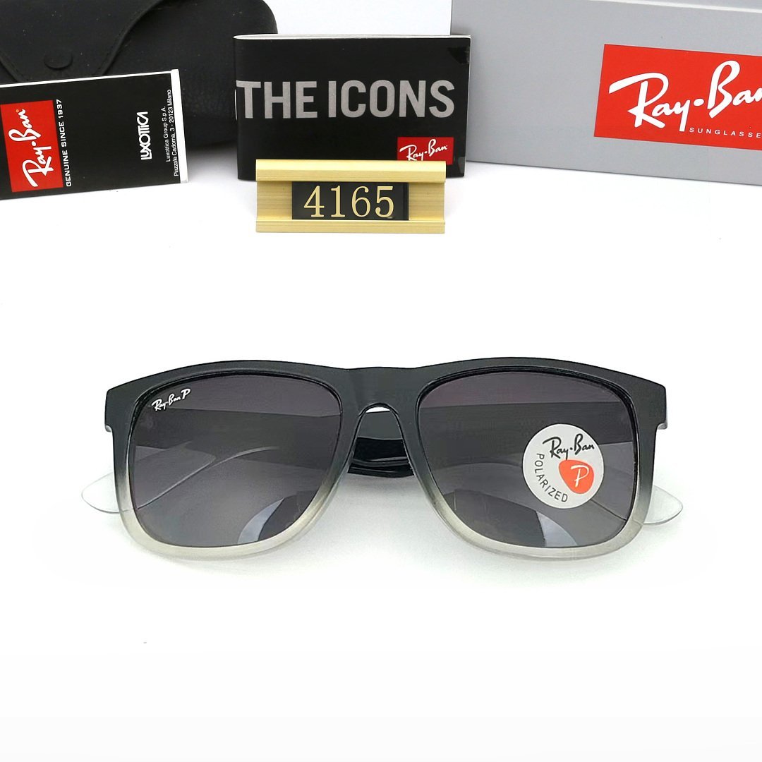 Ray-Ban - Occhiali da sole 4165 Wayfarer con custodia in 9 colori - immagine 16