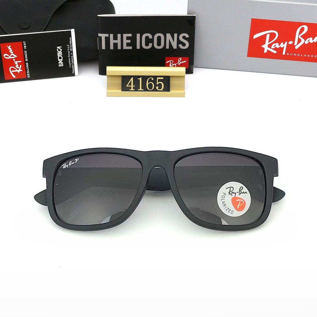 Ray-Ban - Occhiali da sole 4165 Wayfarer con custodia in 9 colori - immagine 17