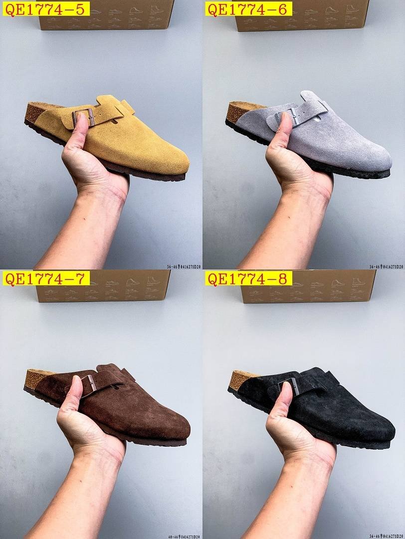 Birkenstock - Women's Boston Mules in 10 Colors - Image 20