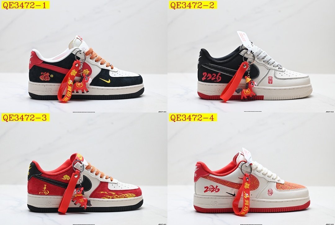 Nike - Air Force 1 Low "Year of the Horse" Sneakers in 4 Colori - immagine 14
