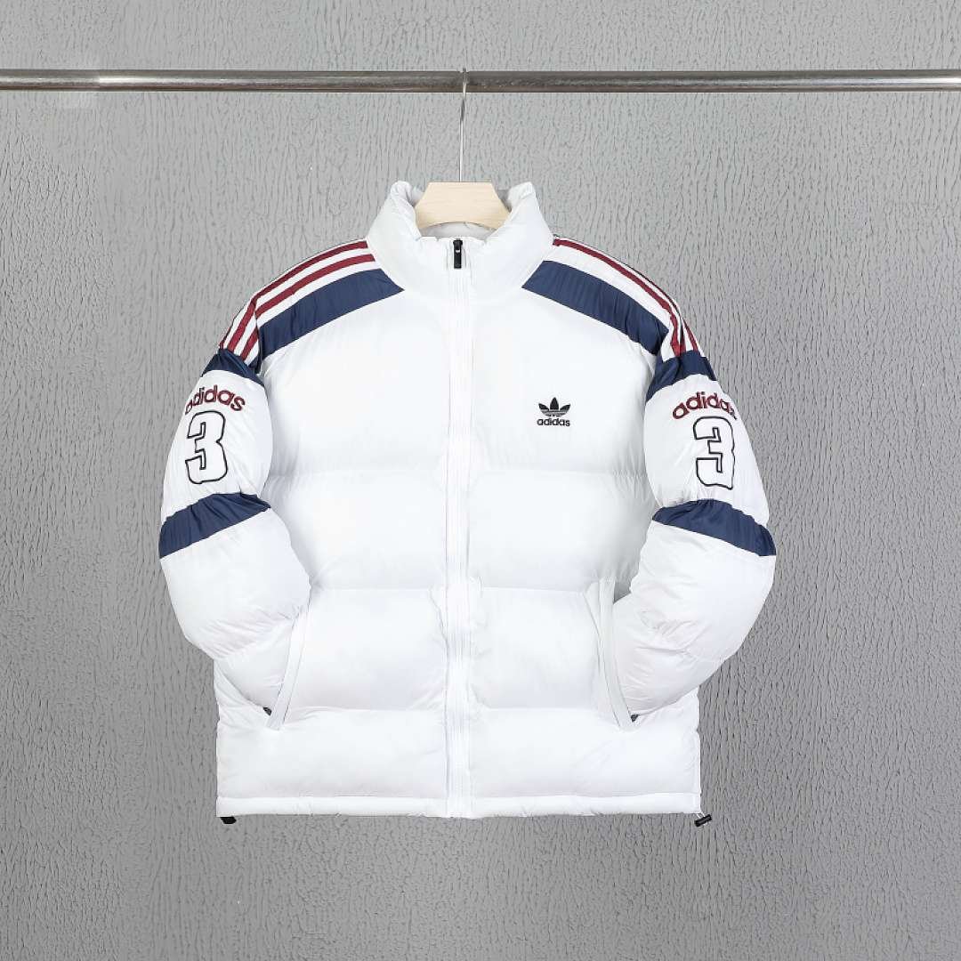 Adidas - Chaqueta acolchada Three Stripe en 2 colores - Imagen 4