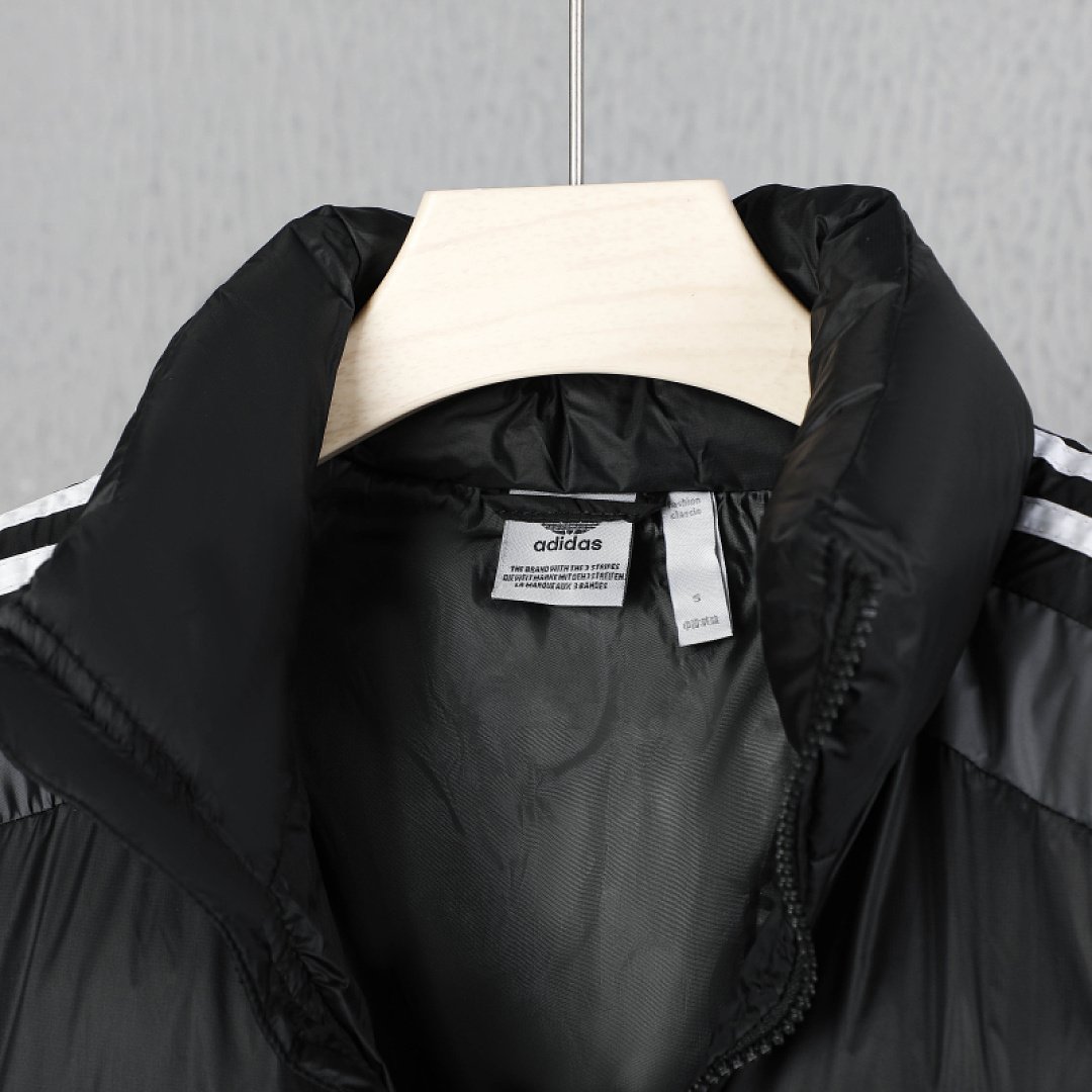 Adidas - Chaqueta acolchada Three Stripe en 2 colores - Imagen 8