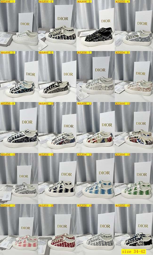 Dior - Walk'n'Dior Sneakers in 20 Colors - Image 26