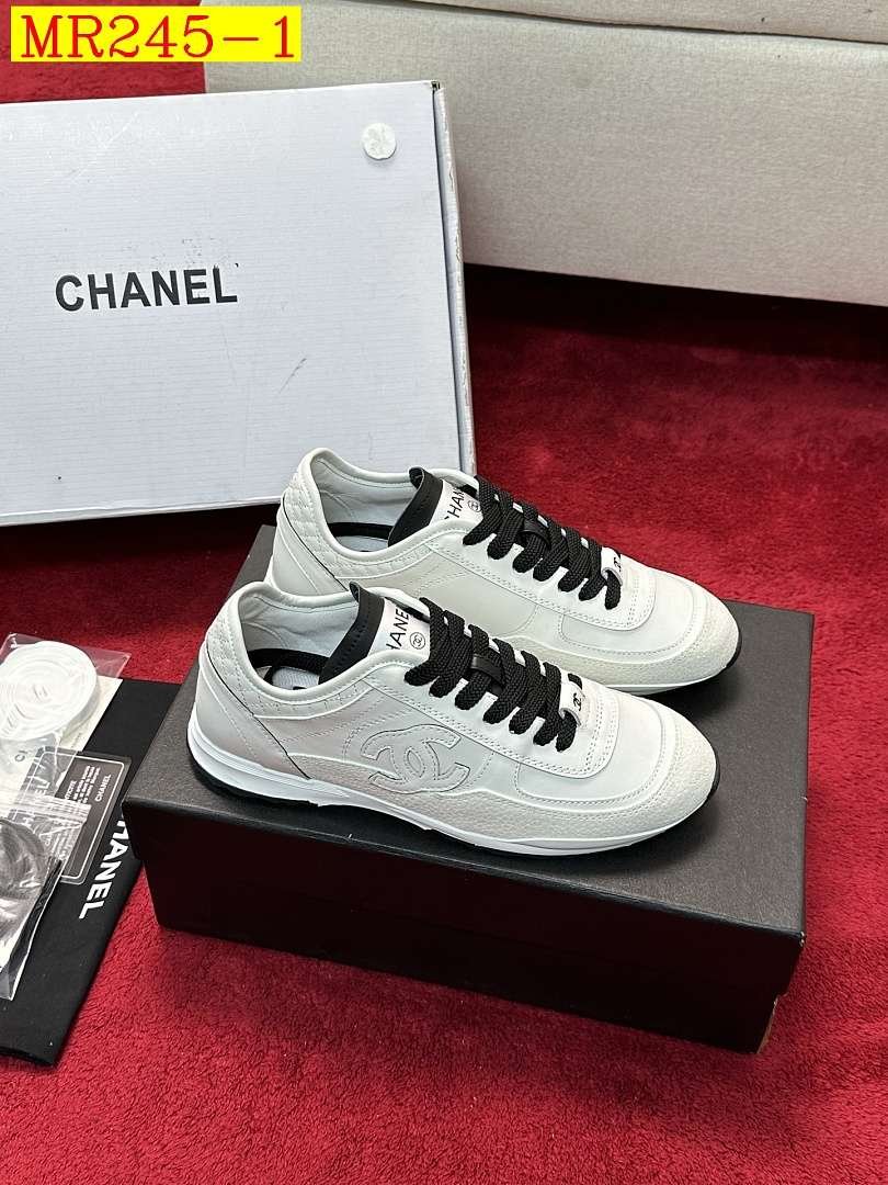 Chanel - Women's Low-top Trainer Sneakers in 2 Colors