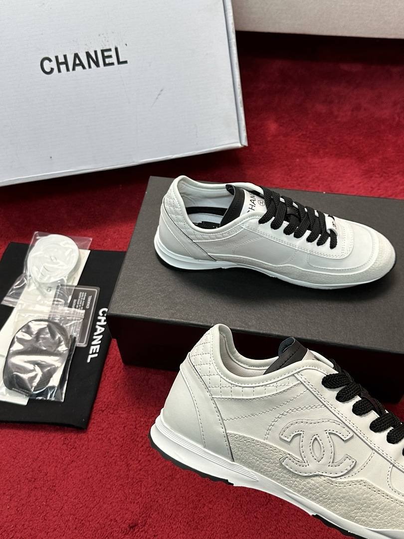 Chanel - Women's Low-top Trainer Sneakers in 2 Colors - Image 5