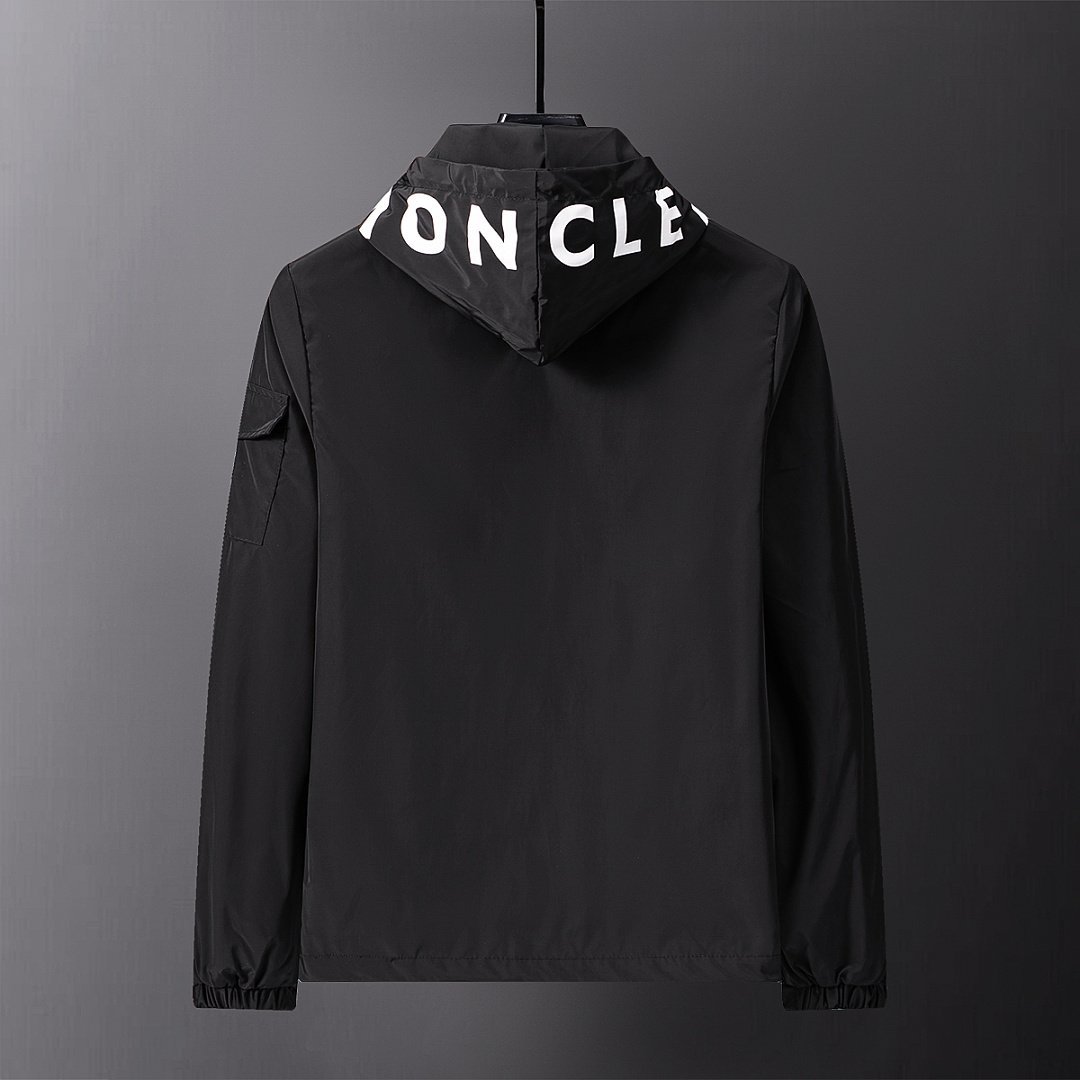 Moncler - Chaqueta ligera con capucha en 2 colores