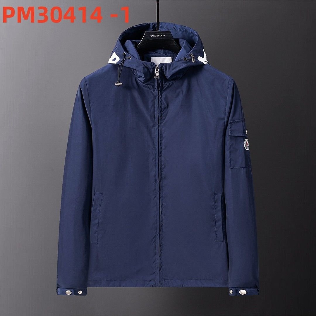 Moncler - Chaqueta ligera con capucha en 2 colores - Imagen 2