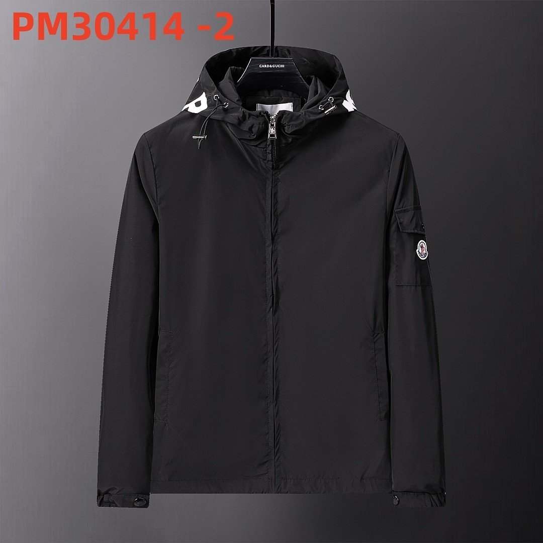 Moncler - Chaqueta ligera con capucha en 2 colores - Imagen 3