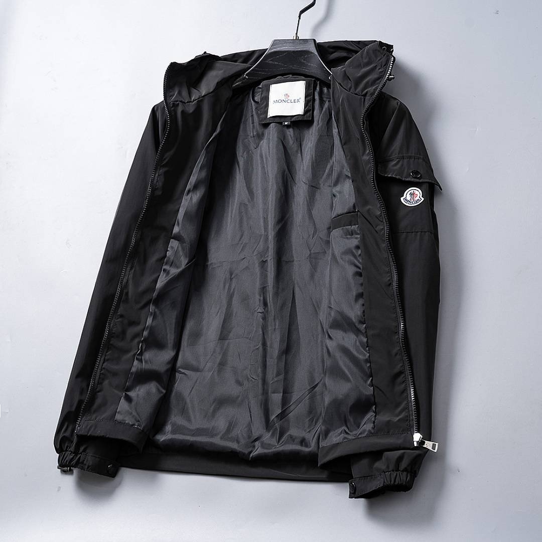 Moncler - Chaqueta ligera con capucha en 2 colores - Imagen 14