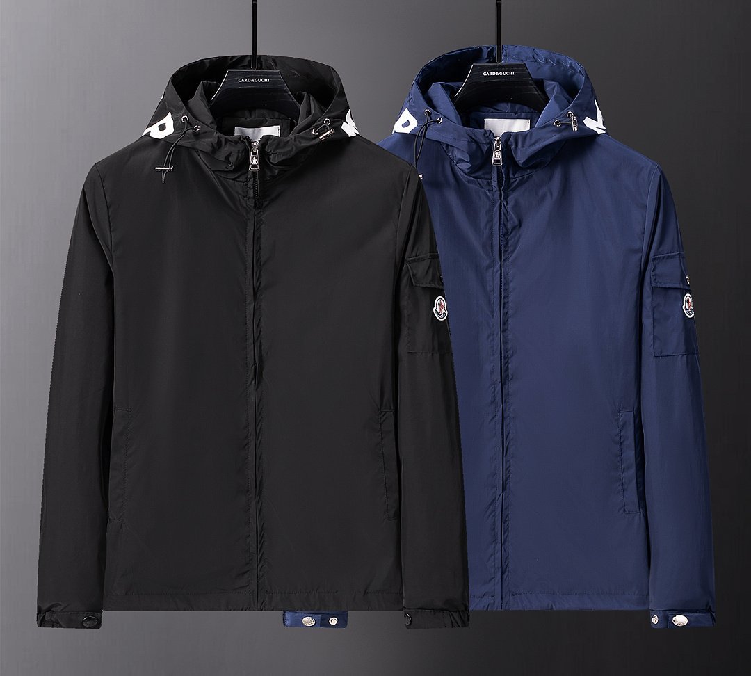 Moncler - Chaqueta ligera con capucha en 2 colores - Imagen 18