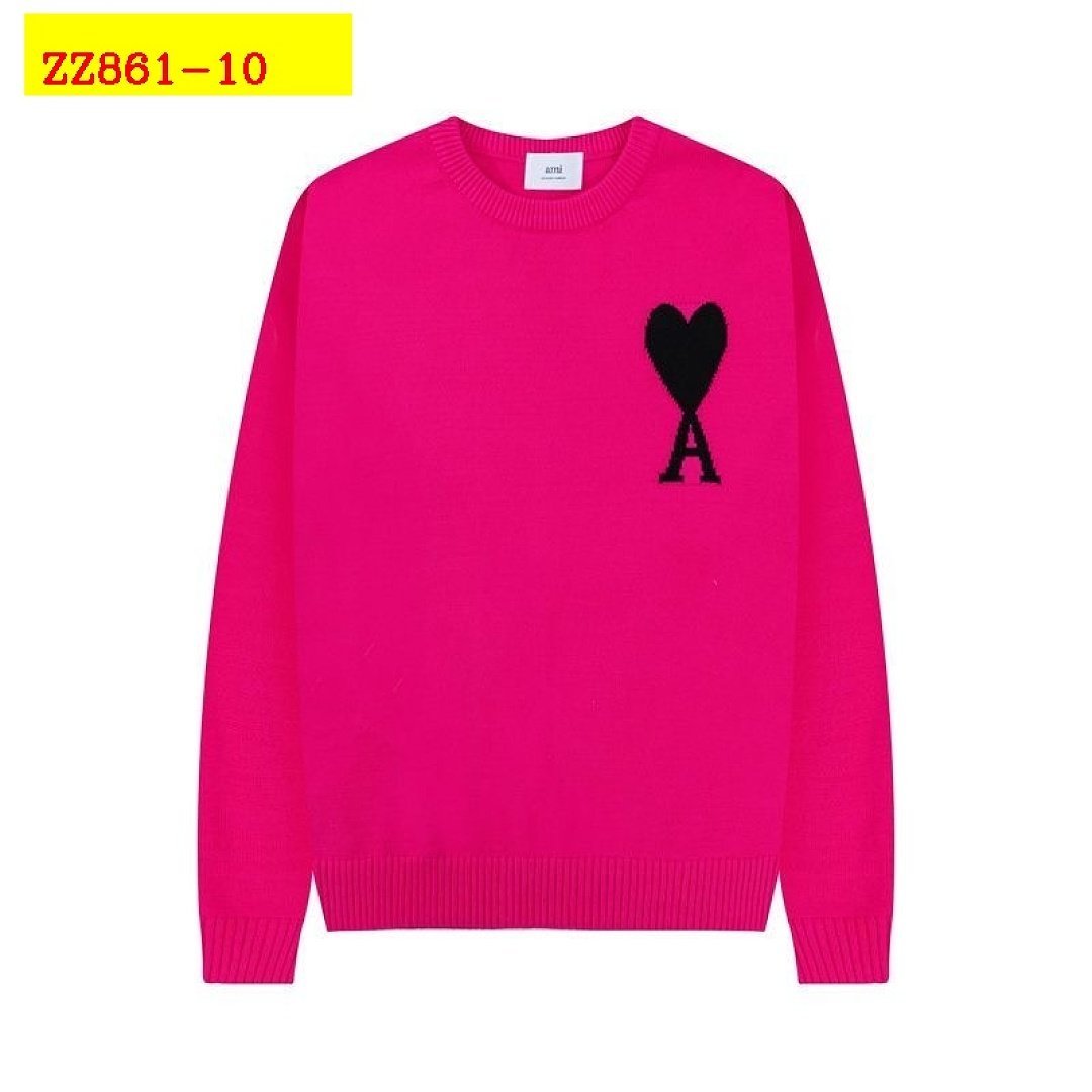 Ami - Dzianinowy sweter w 16 kolorach - obrazek 11