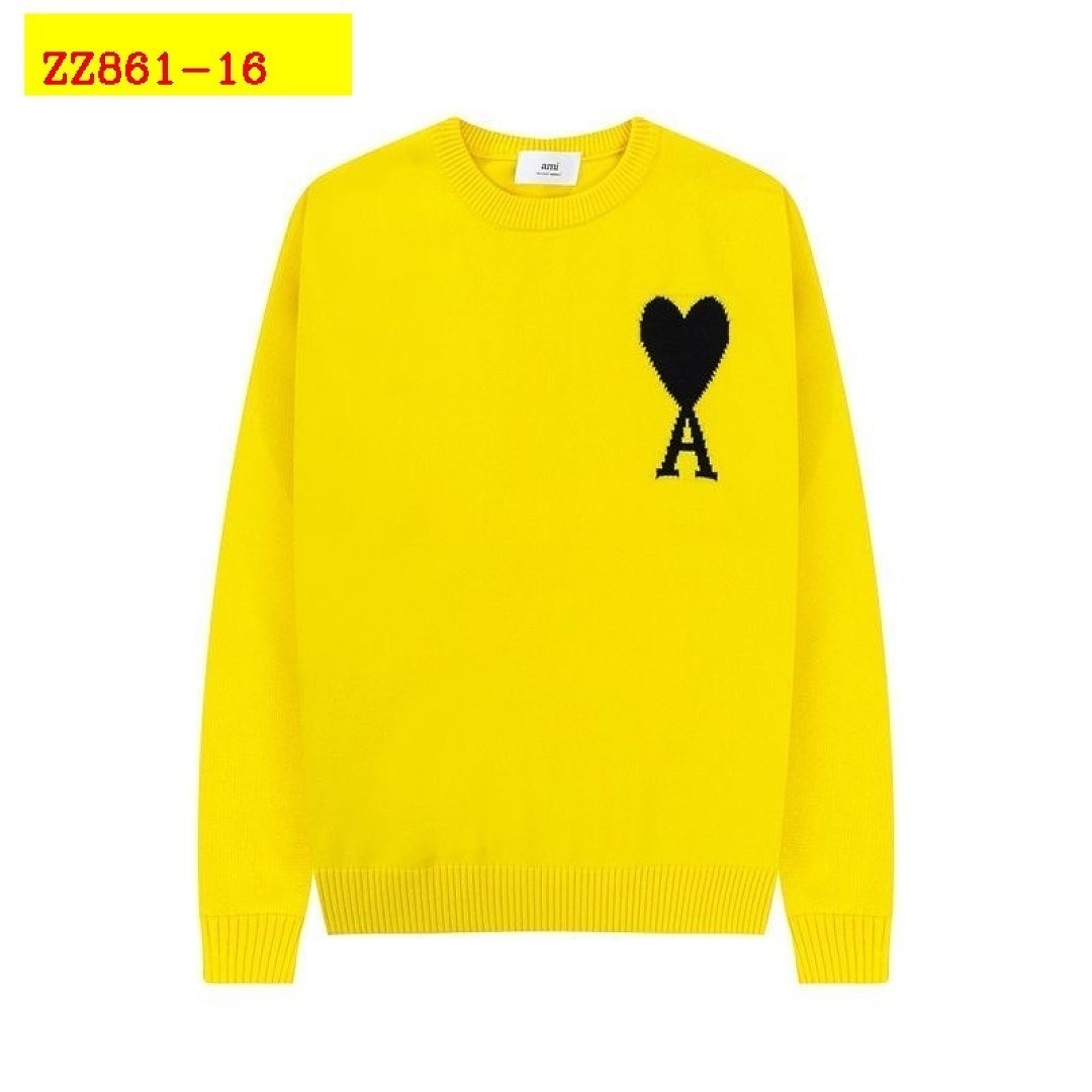 Ami - Dzianinowy sweter w 16 kolorach - obrazek 17