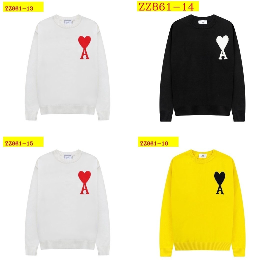 Ami - Dzianinowy sweter w 16 kolorach - obrazek 21