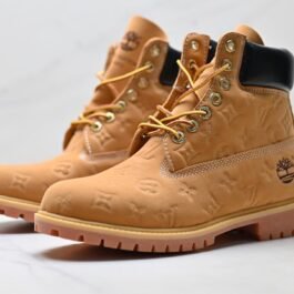 Timberland - Buty z tłoczonym monogramem Louis Vuitton w 2 kolorach