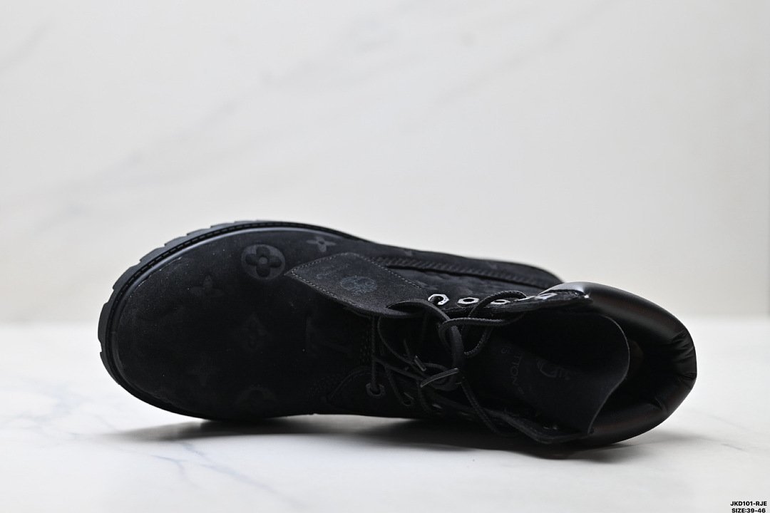 Timberland - Buty z tłoczonym monogramem Louis Vuitton w 2 kolorach - obrazek 8