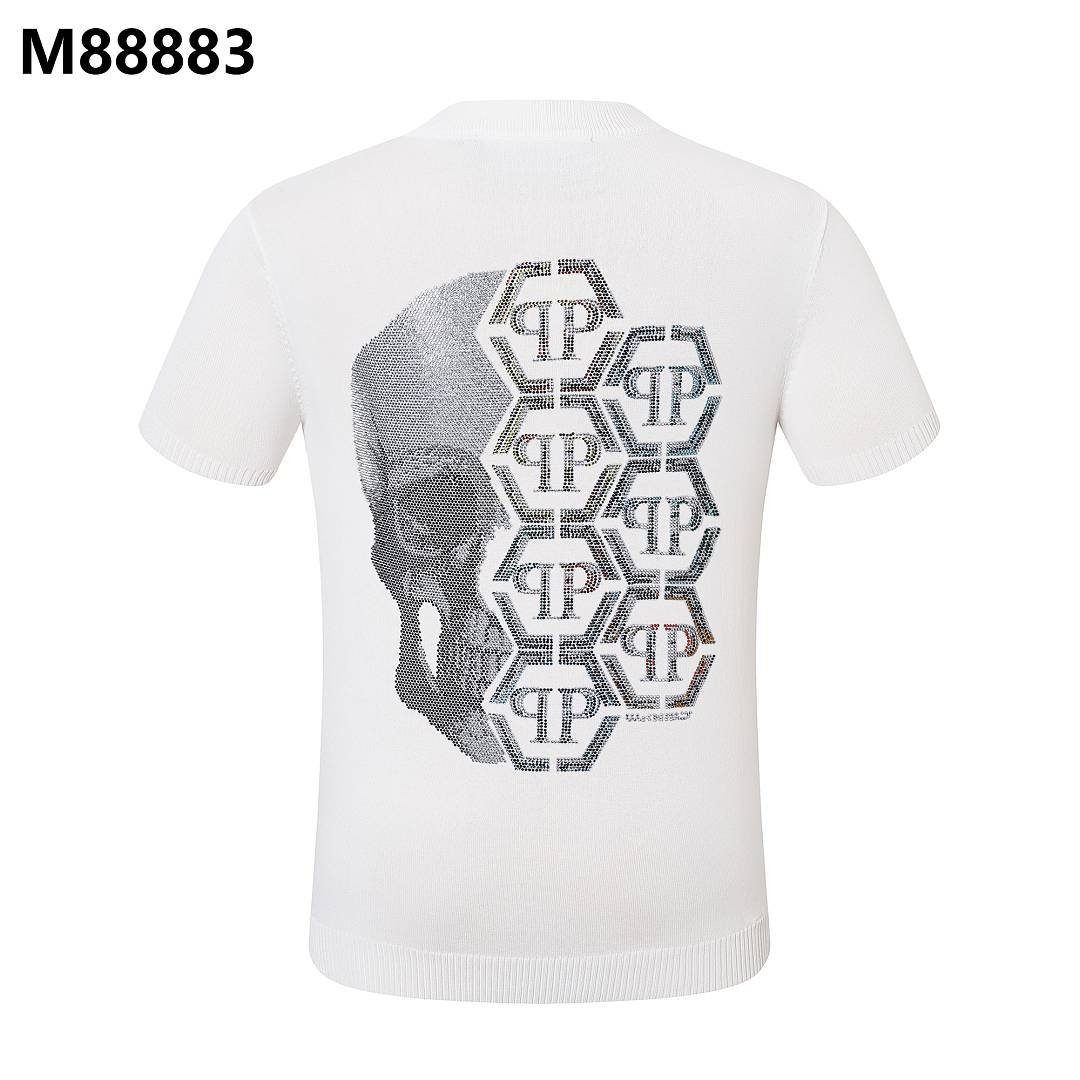 Philipp Plein - T-shirt PP Skull w 2 kolorach - obrazek 2