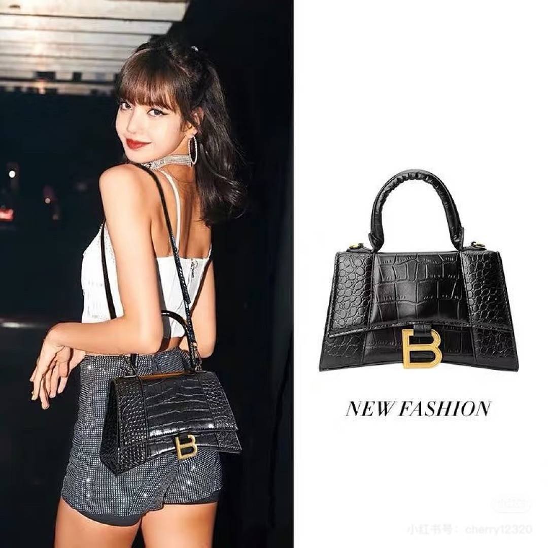 Balenciaga - Hourglass Shoulder Bag 19cm or 23cm in 2 Buckle Colors - Image 11