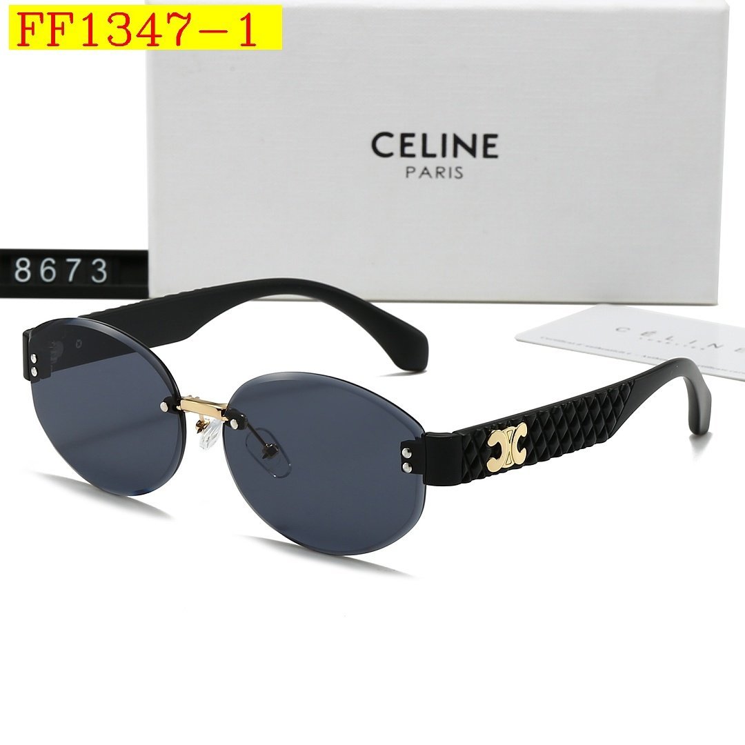 Celine - Rimless Round Sunglasses in 7 Colors
